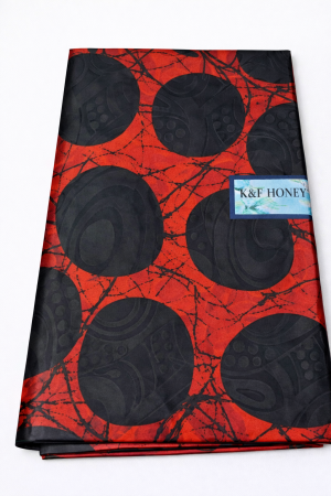 Crimson Bloom Obsidian Polka Dot Kampala