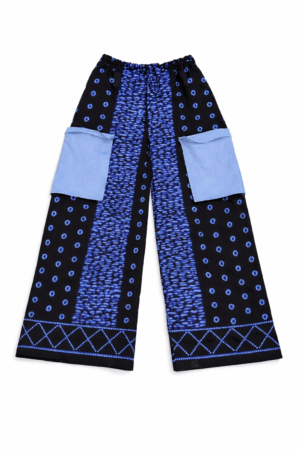 African Wax Print Palazzo Pants for Women
