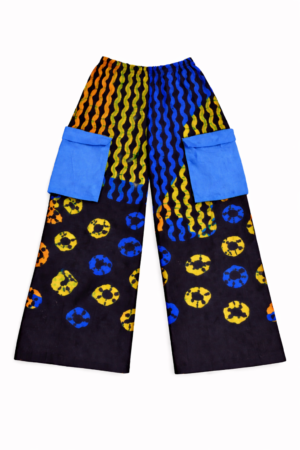 African Wax Print Wide Leg Ankara Bottoms