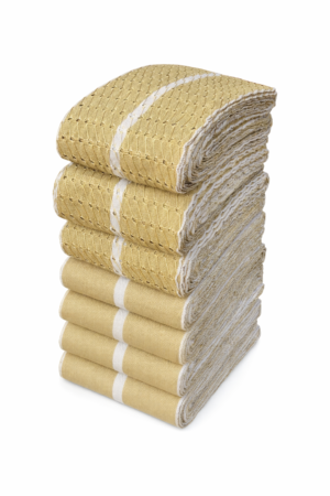 Beige Traditional Handwoven Fabric Jawu