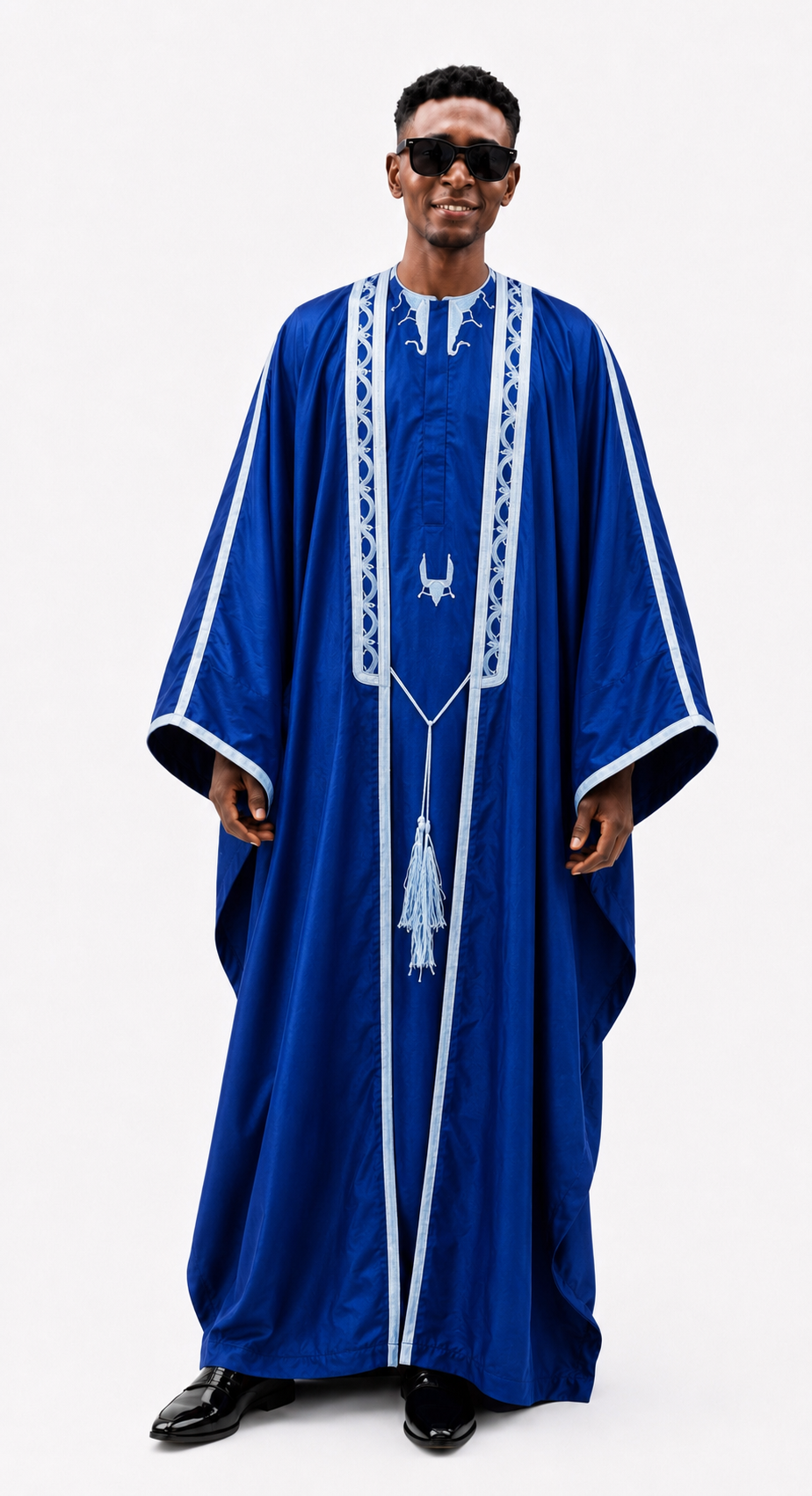 Men’s African Rich Royal Blue Shade Abaya Men’s African Rich Royal Blue Shade Abaya