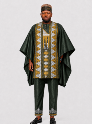 Men 3pc Mini Agbada Party Wear