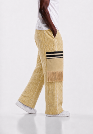 Bold Men's Aso Oke Party Outfit