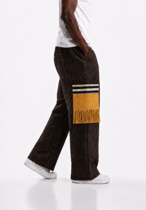 Elegant Men's Aso Oke Traditional Outfit